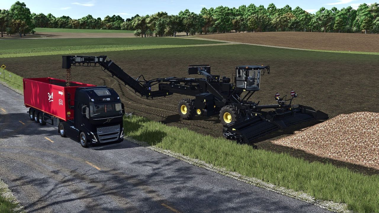Потужний Завантажувач ROPA Maus 5 — Швидке Очищення та Перевантаження Буряка у FS25 - Скріншоти