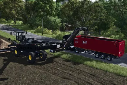 Потужний Завантажувач ROPA Maus 5 — Швидке Очищення та Перевантаження Буряка у FS25 — 3