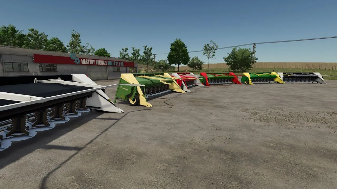 Effizientes Mähwerk Lizard Pop6x zum Zerkleinern von Pappeln in Farming Simulator 25