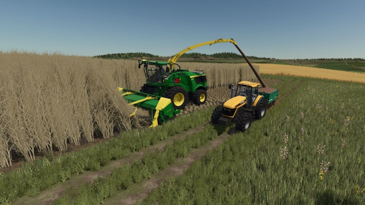 Ефективна Жатка Lizard Pop6x для Подрібнення Тополі у Farming Simulator 25 - Скріншоти