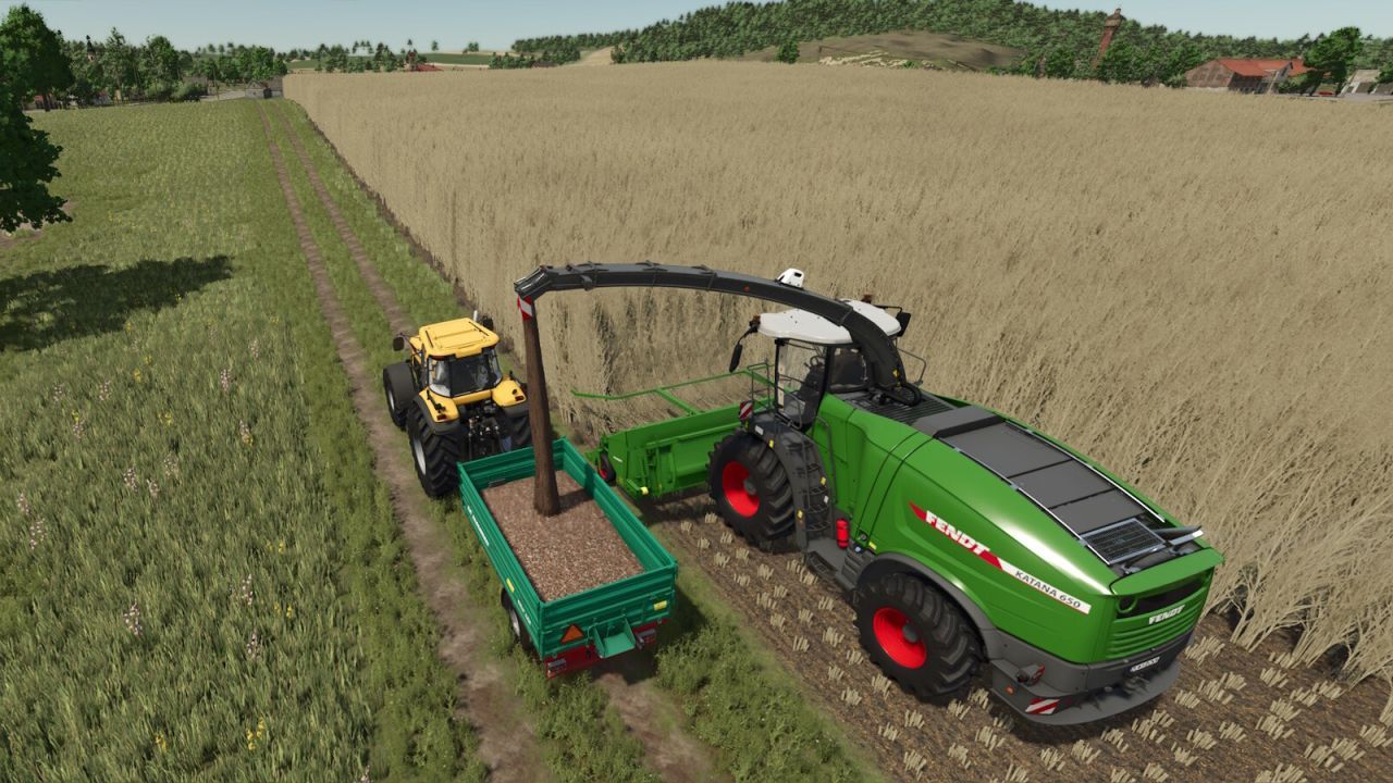 Ефективна Жатка Lizard Pop6x для Подрібнення Тополі у Farming Simulator 25 - Скріншоти
