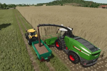 Effizientes Mähwerk Lizard Pop6x zum Zerkleinern von Pappeln in Farming Simulator 25 — 3