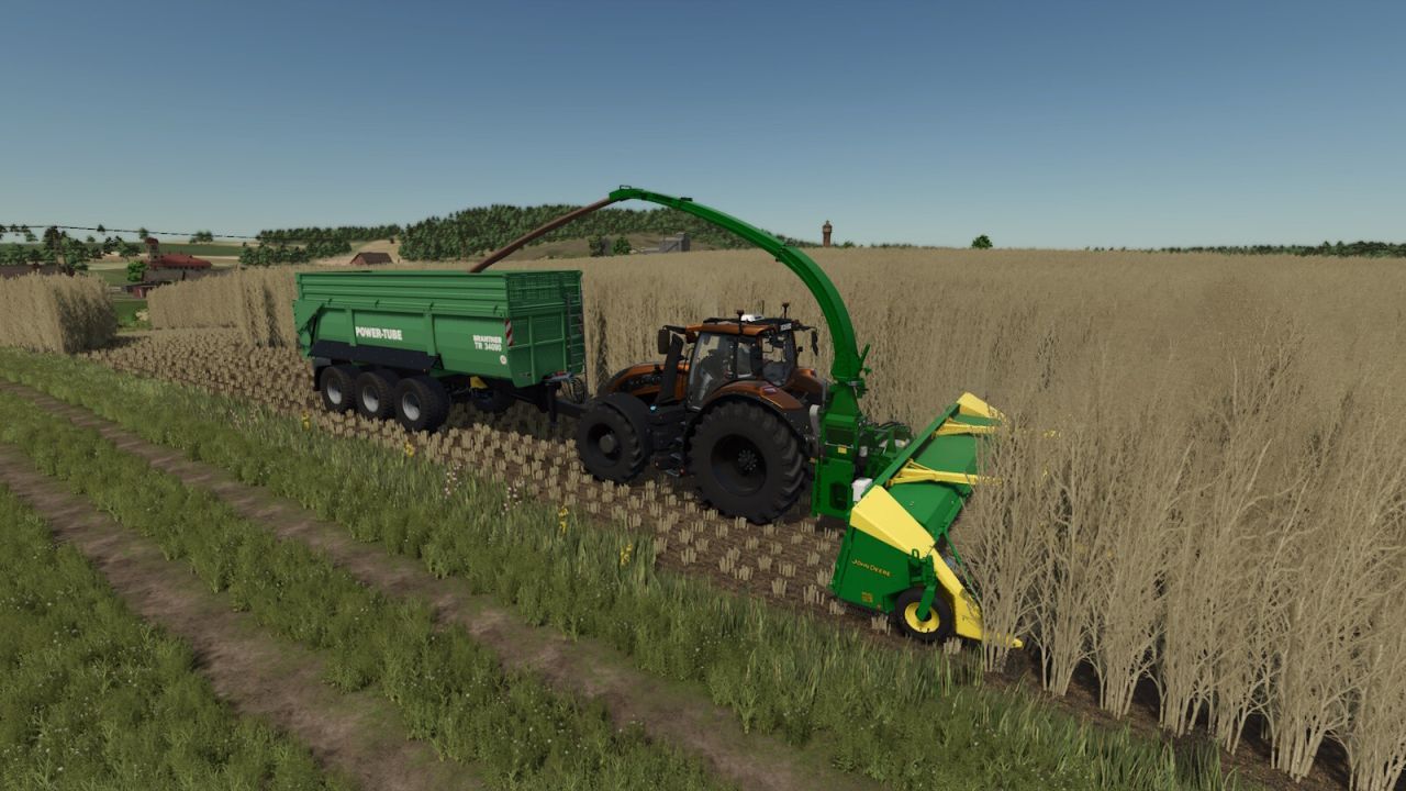 Ефективна Жатка Lizard Pop6x для Подрібнення Тополі у Farming Simulator 25 - Скріншоти