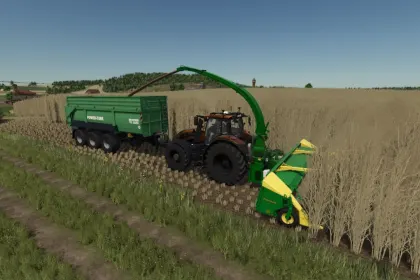 Effizientes Mähwerk Lizard Pop6x zum Zerkleinern von Pappeln in Farming Simulator 25 — 5