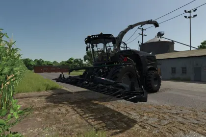 Ефективний Пак Жаток John Deere Kemper Pack — 639 Premium Pickup та Серія Plus для FS25 — 2