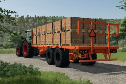 Ефективний Причіп-Платформа Lizard GFB 4-16 — Універсальний Транспорт для Ферми — 2