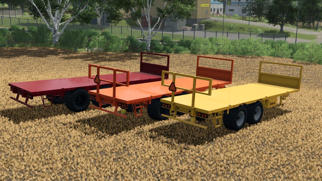 Ефективний Причіп-Платформа Lizard GFB 4-16 — Універсальний Транспорт для Ферми - Скріншоти