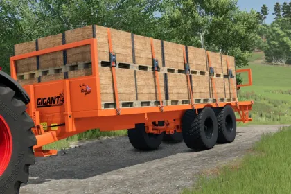 Efficient Trailer Gigant GFB 4-16 — Norwegian Transport Platform for FS25 — 1