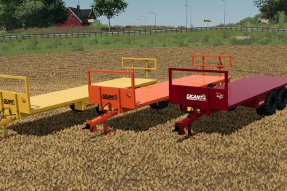 Efficient Trailer Gigant GFB 4-16 — Norwegian Transport Platform for FS25 — 3