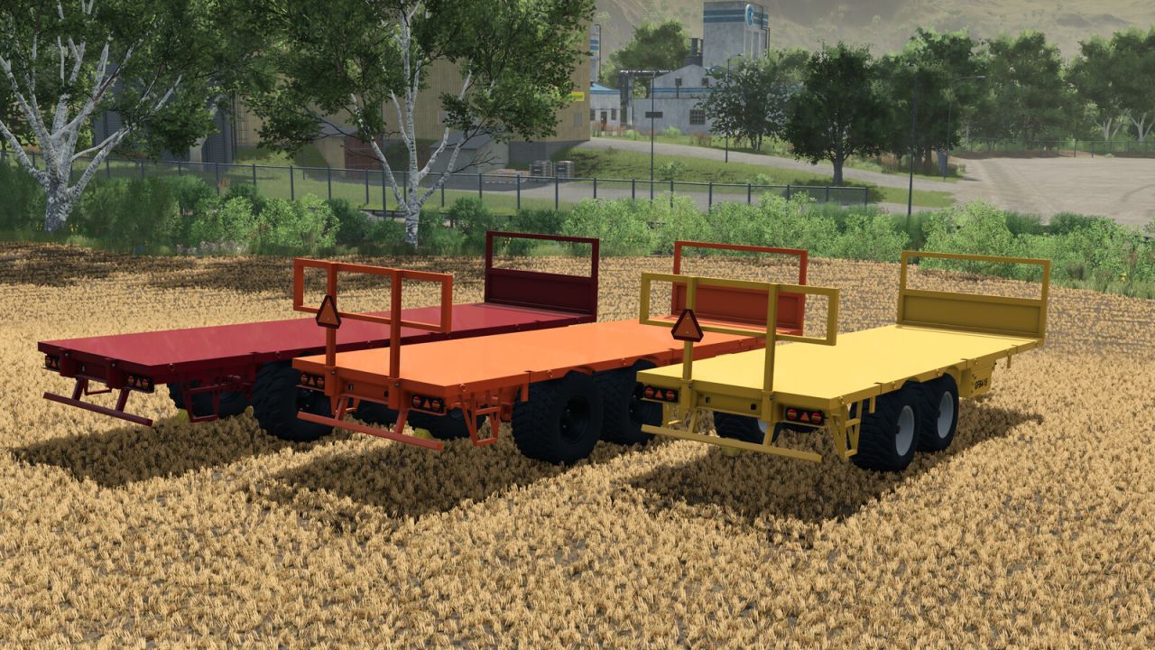 Ефективний Причіп Gigant GFB 4-16 — Норвезька Платформа для Перевезень у FS25 - Скріншоти