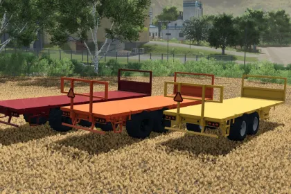 Efficient Trailer Gigant GFB 4-16 — Norwegian Transport Platform for FS25 — 4