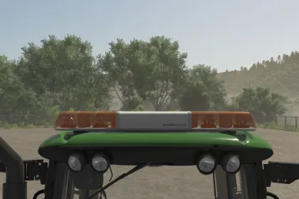 Efektywny Migający Znak Vision Alert 60 Series (Prefab) dla Traktorów w FS25