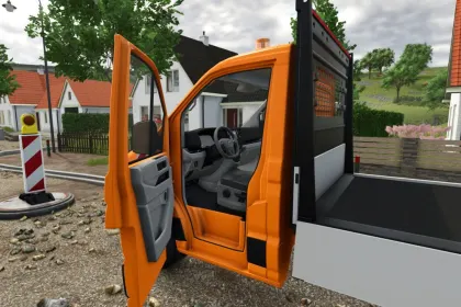 Ефективний Пікап-Вантажівка MAN TGE Flatbed для Швидкої Логістики у FS25 — 6