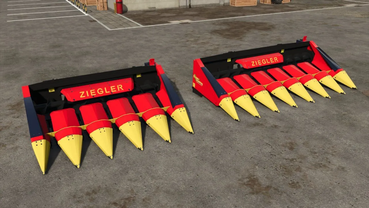 Efektywne Żniwa Kukurydziane Ziegler Corn Champion 5R i 7R dla FS25