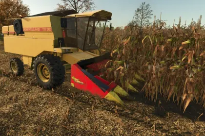 Efektywne Żniwa Kukurydziane Ziegler Corn Champion 5R i 7R dla FS25 — 2