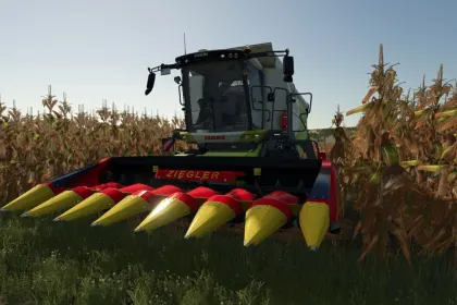 Efektywne Żniwa Kukurydziane Ziegler Corn Champion 5R i 7R dla FS25 — 5