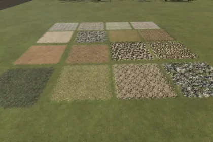 Універсальна Template Map Multifruit Pack (Prefab) — Нова 4x Карта та Додаткові Культури для FS25 — 2