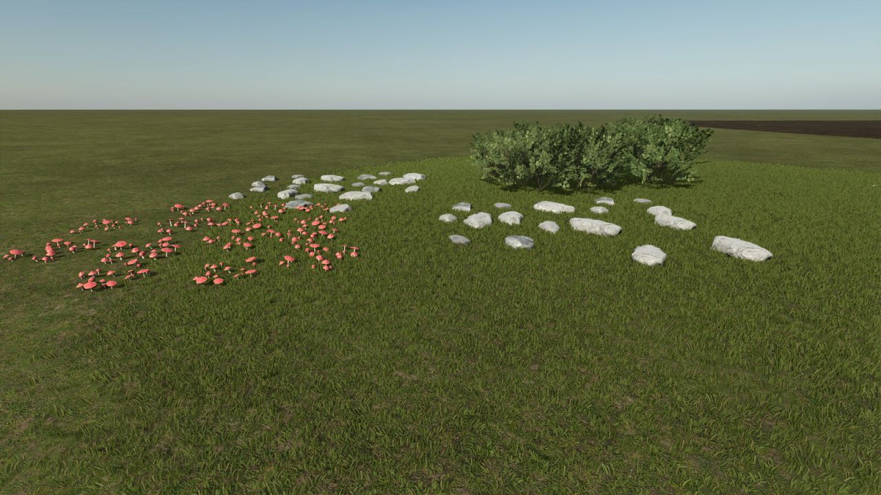 Універсальна Template Map Multifruit Pack (Prefab) — Нова 4x Карта та Додаткові Культури для FS25 - Скріншоти