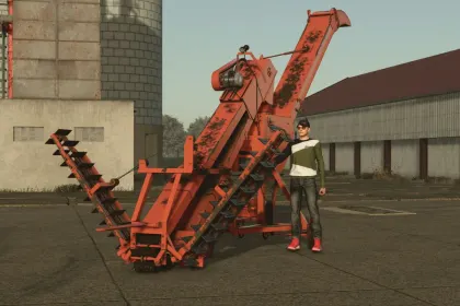 Ефективний Завантажувач ЗЗП-60 (ЗМ-60А) — Мобільна Перевалка Насіння та Зерна у FS25 — 1