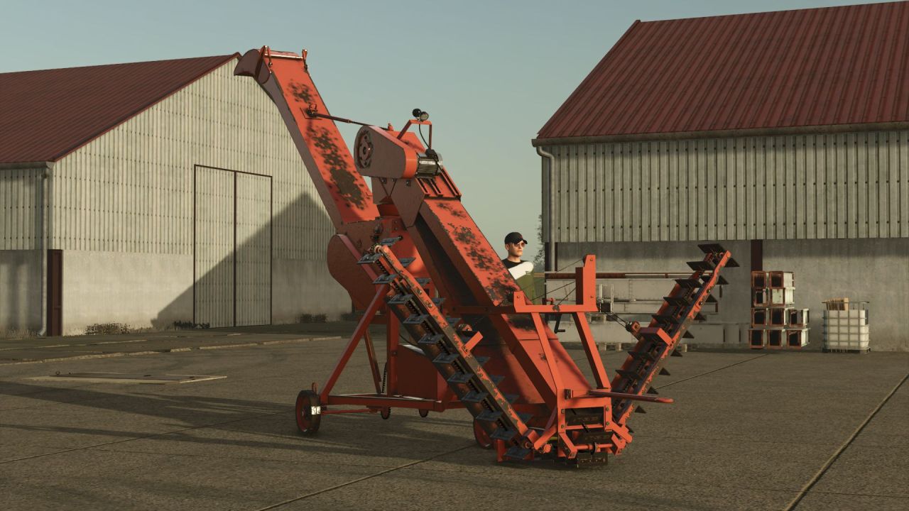 Ефективний Завантажувач ЗЗП-60 (ЗМ-60А) — Мобільна Перевалка Насіння та Зерна у FS25 - Скріншоти