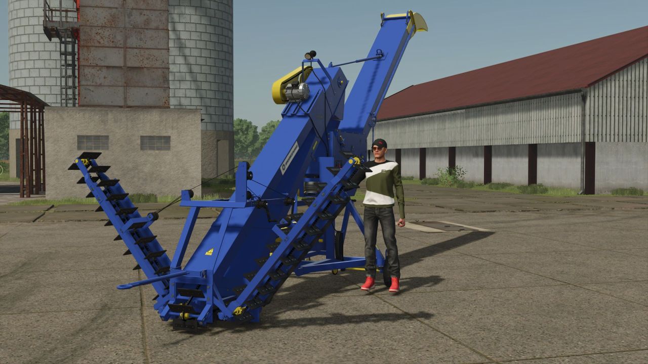 Ефективний Завантажувач ЗЗП-60 (ЗМ-60А) — Мобільна Перевалка Насіння та Зерна у FS25 - Скріншоти