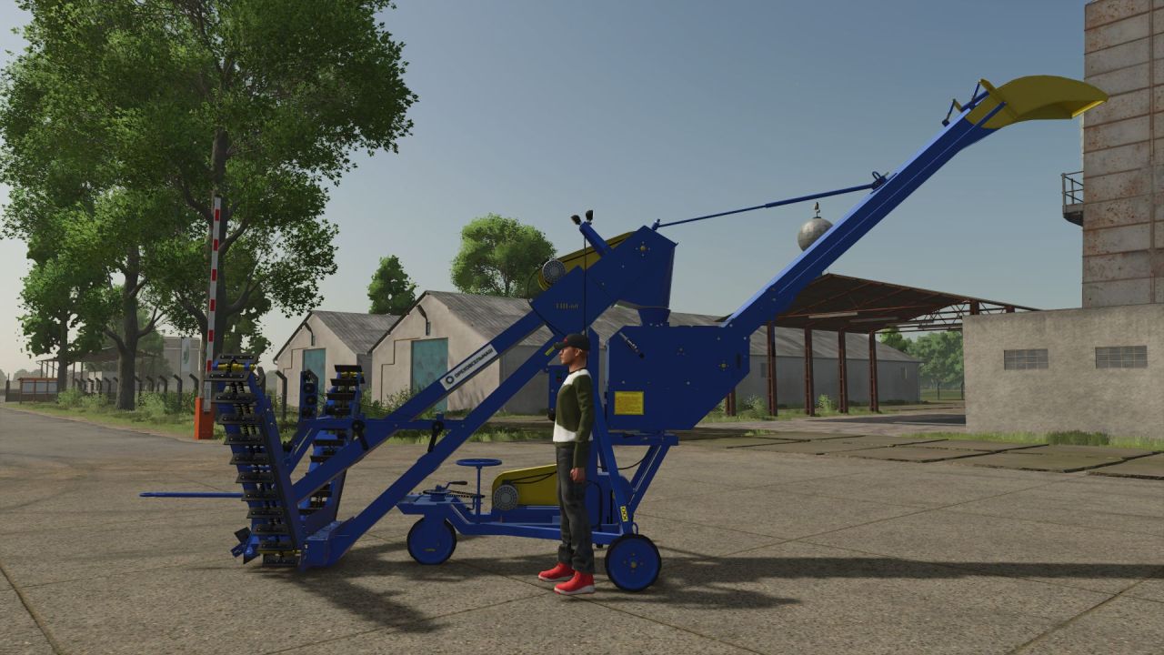 Ефективний Завантажувач ЗЗП-60 (ЗМ-60А) — Мобільна Перевалка Насіння та Зерна у FS25 - Скріншоти