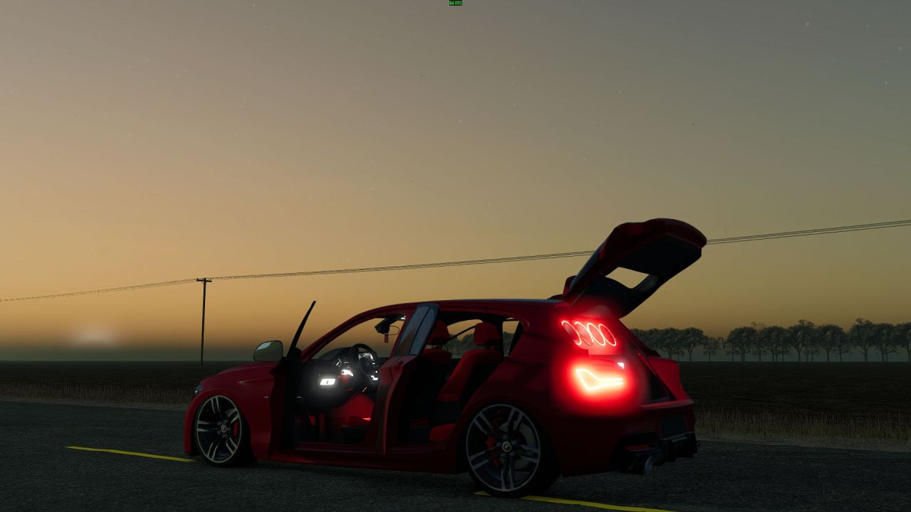 Потужний Хетчбек BMW F20 750 к.с. для Farming Simulator 25 — Швидкість і Стиль - Скріншоти