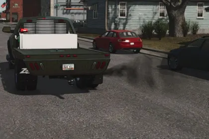 Ефектне Розширення Вихлопу Blackstack’s Exhaust Extension — Густий Чорний Дим для FS25 — 3