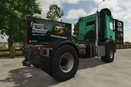 Powerful Truck Mercedes-Benz Arocs 3254 Agro-Truck for Heavy Work in FS25 — 3