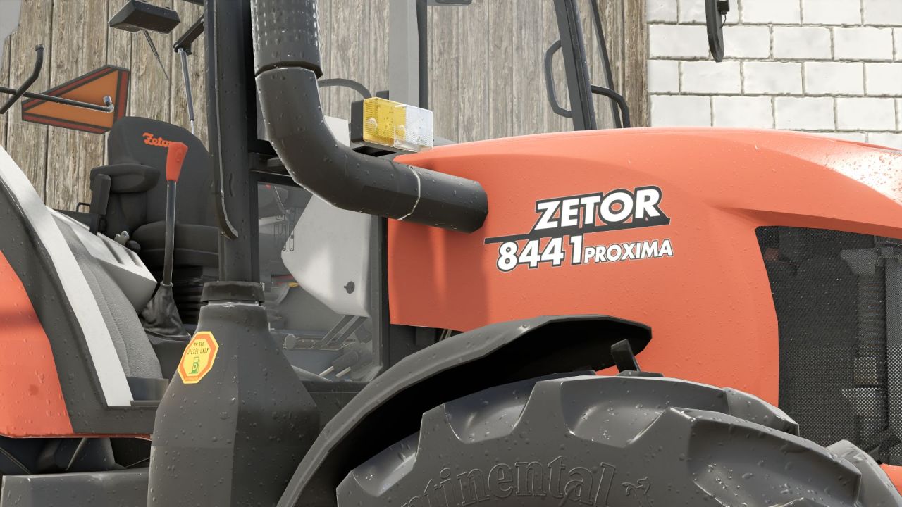 Легендарний Трактор Zetor Proxima 8441 — Економний Помічник для Щоденних Робіт у FS25 - Скріншоти