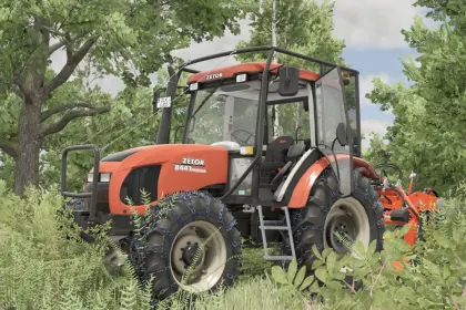 Legendärer Traktor Zetor Proxima 8441 — Wirtschaftlicher Helfer für tägliche Arbeiten in FS25 — 4