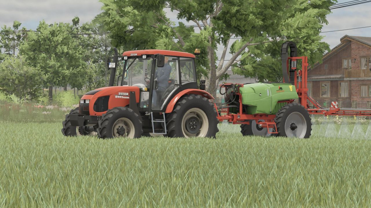 Легендарний Трактор Zetor Proxima 8441 — Економний Помічник для Щоденних Робіт у FS25 - Скріншоти