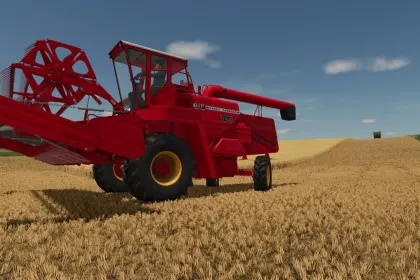 Legendärer Mähdrescher Massey Ferguson 760 für effiziente Ernte in FS25 — 5