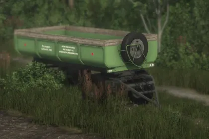 Effizienter Anhänger Zremb PW04 mit 4360 l für Farming Simulator 25