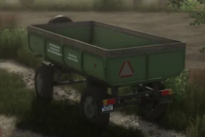 Effizienter Anhänger Zremb PW04 mit 4360 l für Farming Simulator 25 — 2
