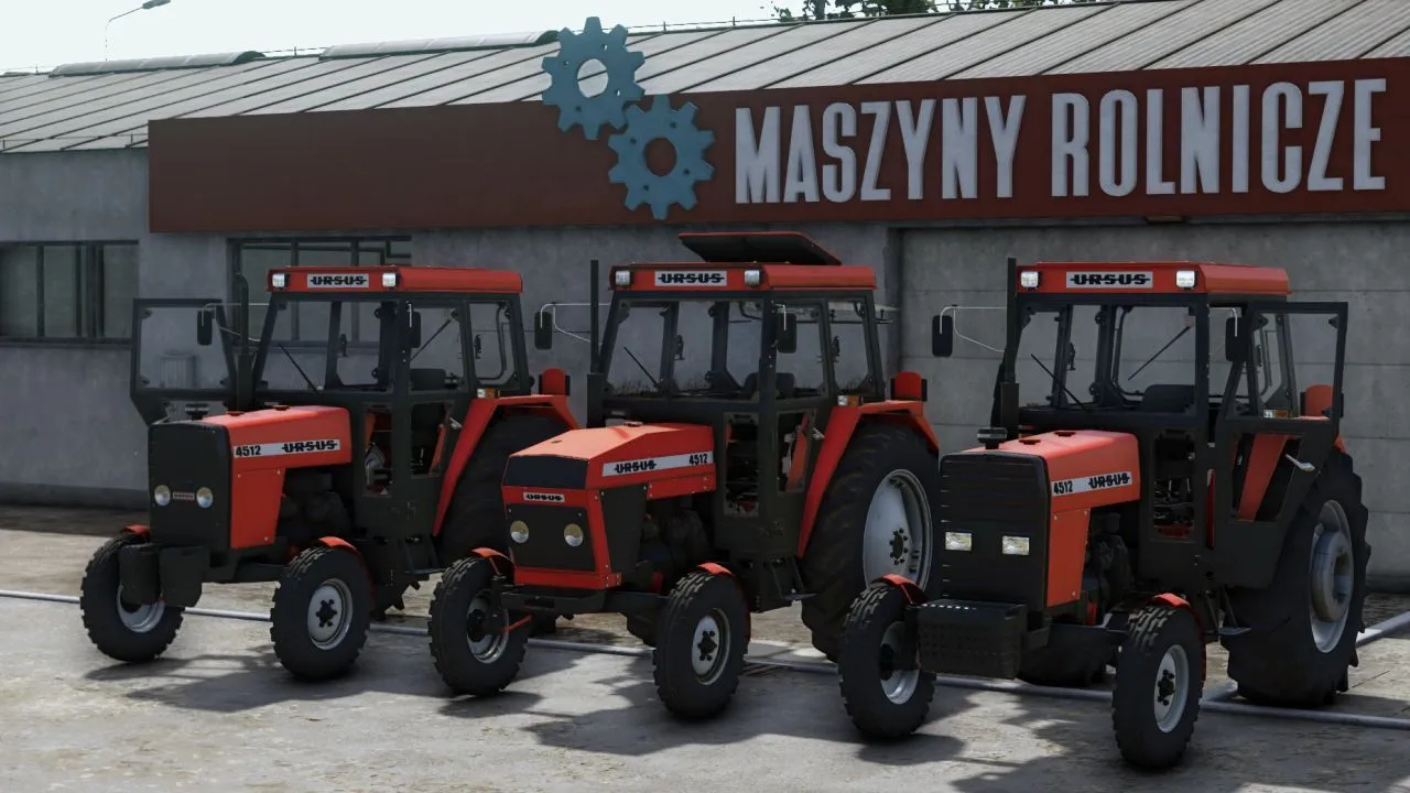 Легендарний Трактор Ursus 4512 — Економний 60 к.с. для Щоденної Роботи в FS25