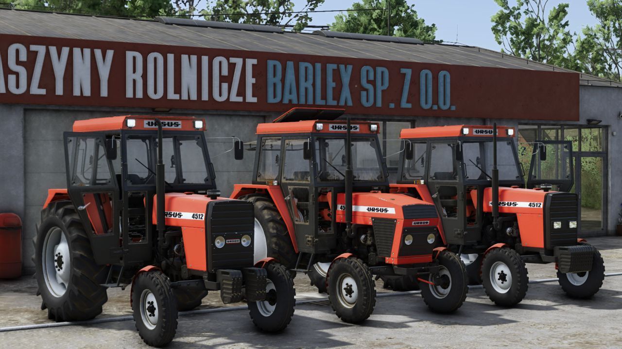 Легендарний Трактор Ursus 4512 — Економний 60 к.с. для Щоденної Роботи в FS25
