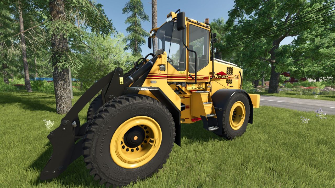 Легендарні Навантажувачі Ljungby L11, L18 та L20 з Новими Звуками для Farming Simulator 25