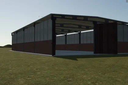 Компактний Гараж Garage для Farming Simulator 25 — Зручне Зберігання Техніки — 1