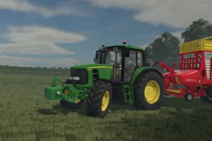 Потужний Трактор John Deere 6030 Comfort 6 cyl (6530/6630/6830/6930) для Farming Simulator 25 — 1