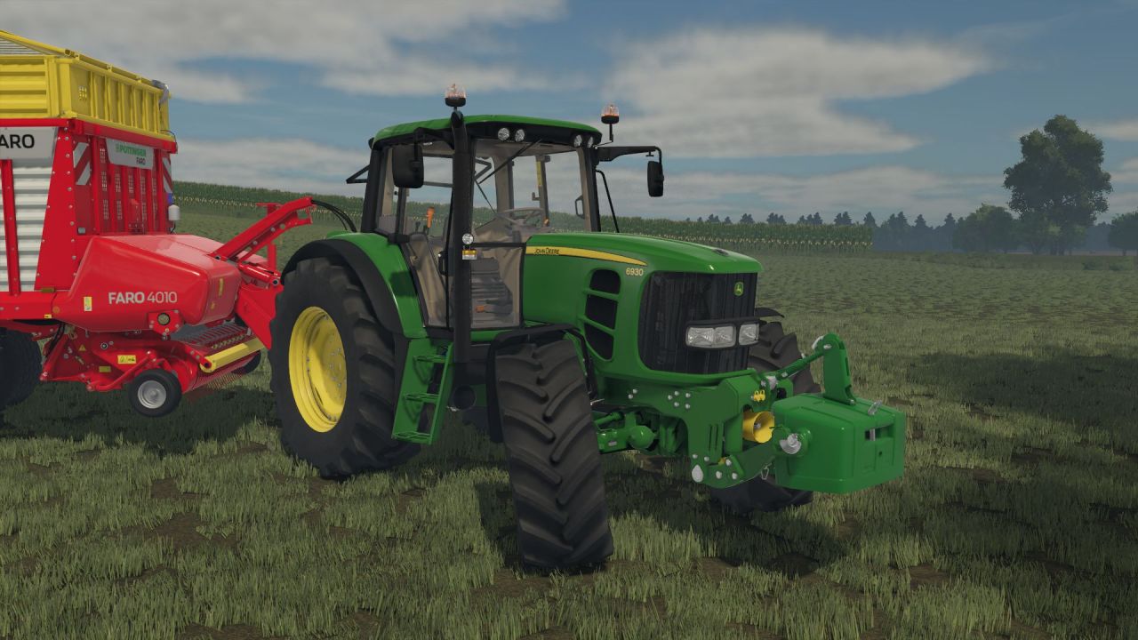 Потужний Трактор John Deere 6030 Comfort 6 cyl (6530/6630/6830/6930) для Farming Simulator 25