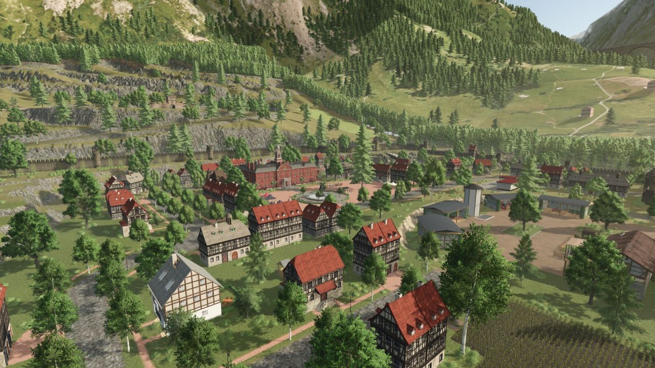 Легендарна RP-Карта Kreis Almsingen для Farming Simulator 25 — 5 Ферм, BGA та 109 Полів