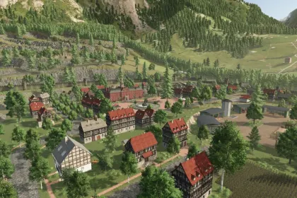 Легендарна RP-Карта Kreis Almsingen для Farming Simulator 25 — 5 Ферм, BGA та 109 Полів — 2