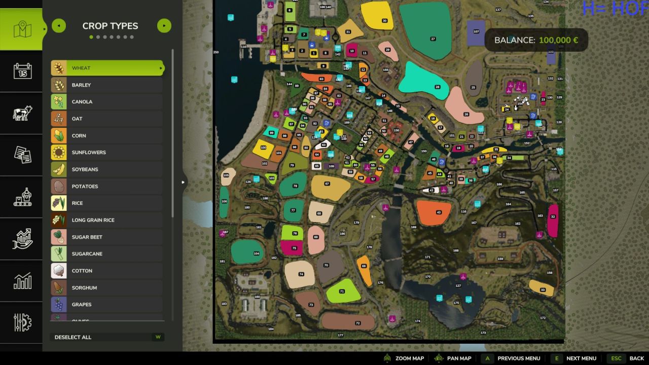 Легендарна RP-Карта Kreis Almsingen для Farming Simulator 25 — 5 Ферм, BGA та 109 Полів