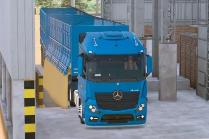 Потужна Вантажівка Mercedes-Benz Actros 25 Series South-America — 600 к.с. для Важких Перевезень у FS25 — 3