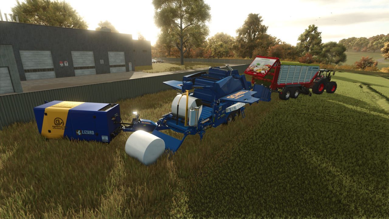 Efficient Mobile PTO — Mobile PTO Unit without Tractor for Farming Simulator 25