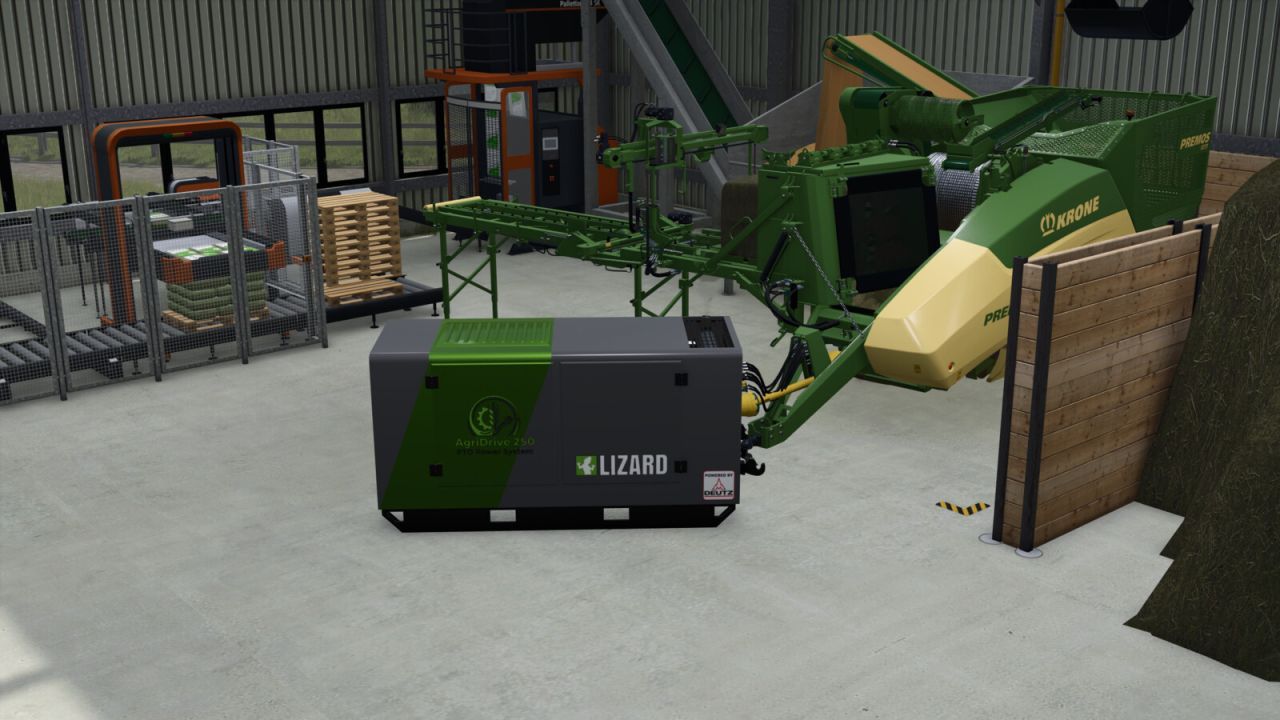 Efficient Mobile PTO — Mobile PTO Unit without Tractor for Farming Simulator 25