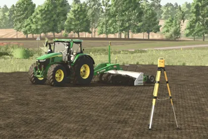 Ефективний Лазерний Планувальник Laser Leveler LL70 (7 м) для Ідеально Рівних Полів у FS25 — 3