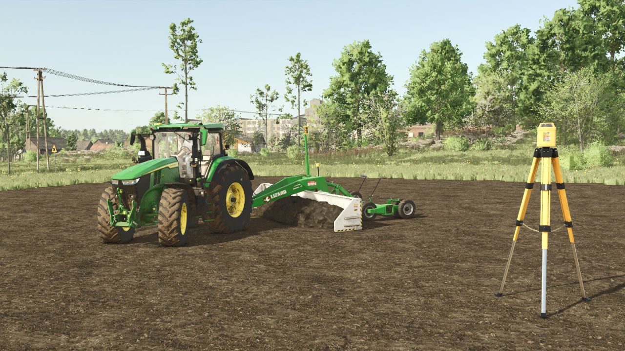 Efficient Laser Leveler LL70 (7 m) for Perfectly Flat Fields in FS25