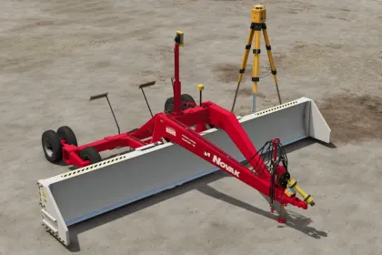 Efektywny Laserowy Poziomnik Laser Leveler LL70 (7 m) do Idealnie Równych Pól w FS25